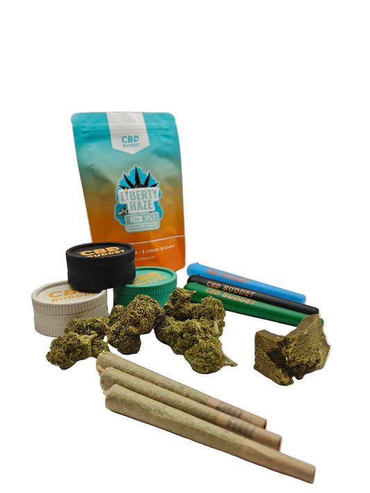 Færdigrullet - Liberty haze × Static CBD - (CBD)