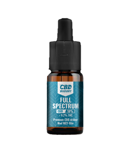 Premium CBD dråber med MCT-olie_10%_FullSpectrum