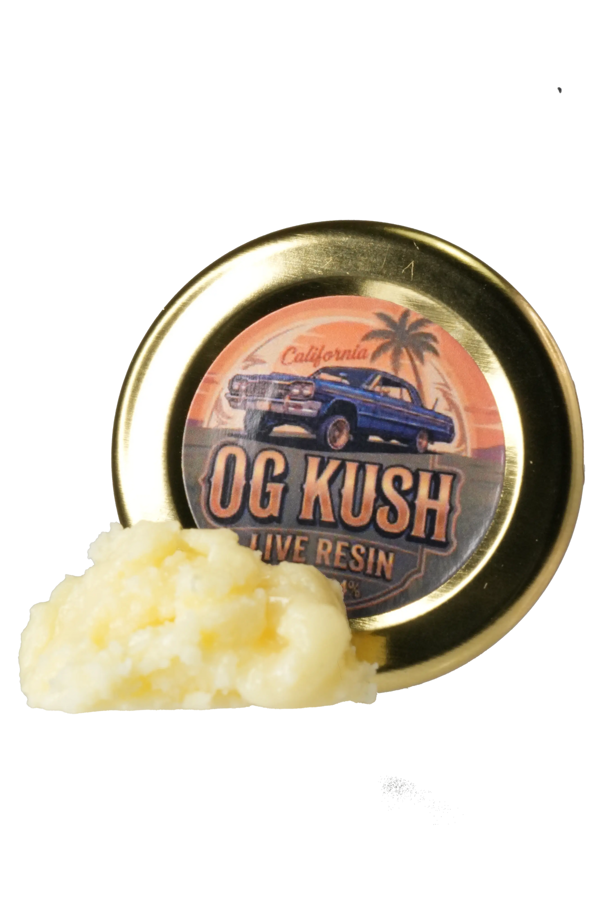 OG Kush THC-A live resin 84 %