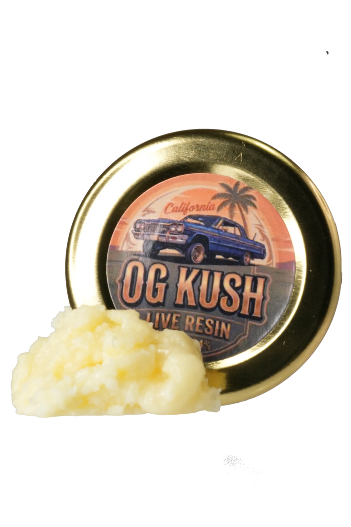 OG Kush THC-A live resin 84 %