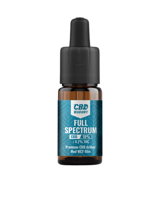 CBD olie / dråber - 10% CBD  (10ML) Full Spectrum