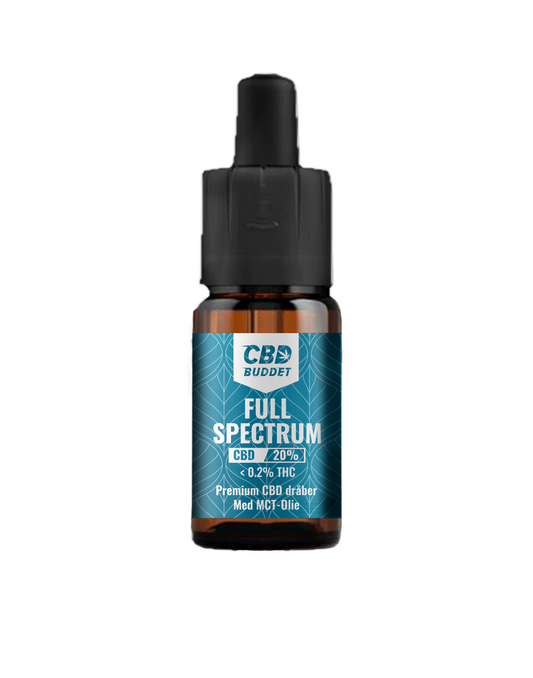 Premium CBD dråber med MCT-olie-20%-CBD-Full-Spectrum