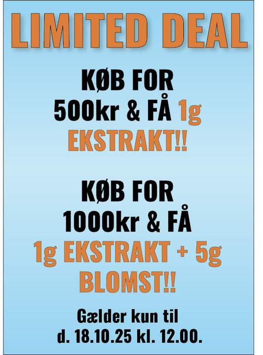 Limited Deal hos CBD Buddet