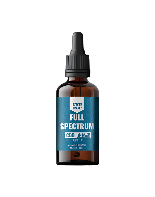 CBD olie / dråber 35% CBD (10ML) Full Spectrum
