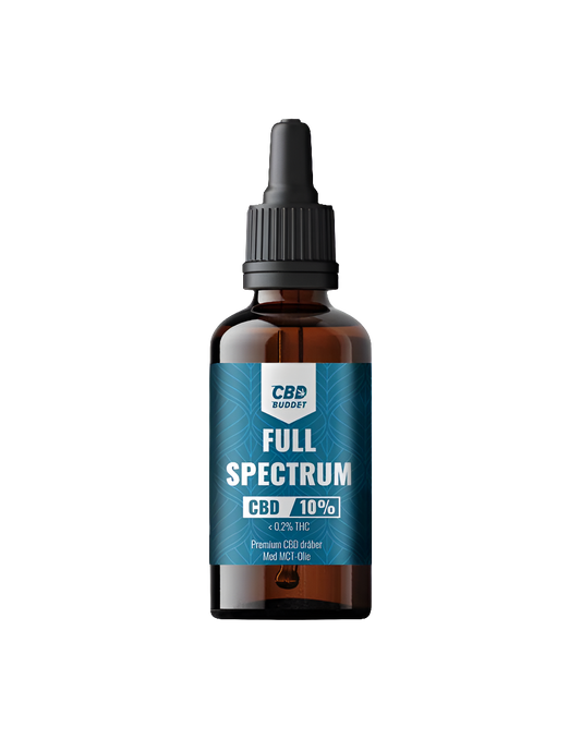 CBD olie / dråber - 10% CBD  (10ML) Full Spectrum