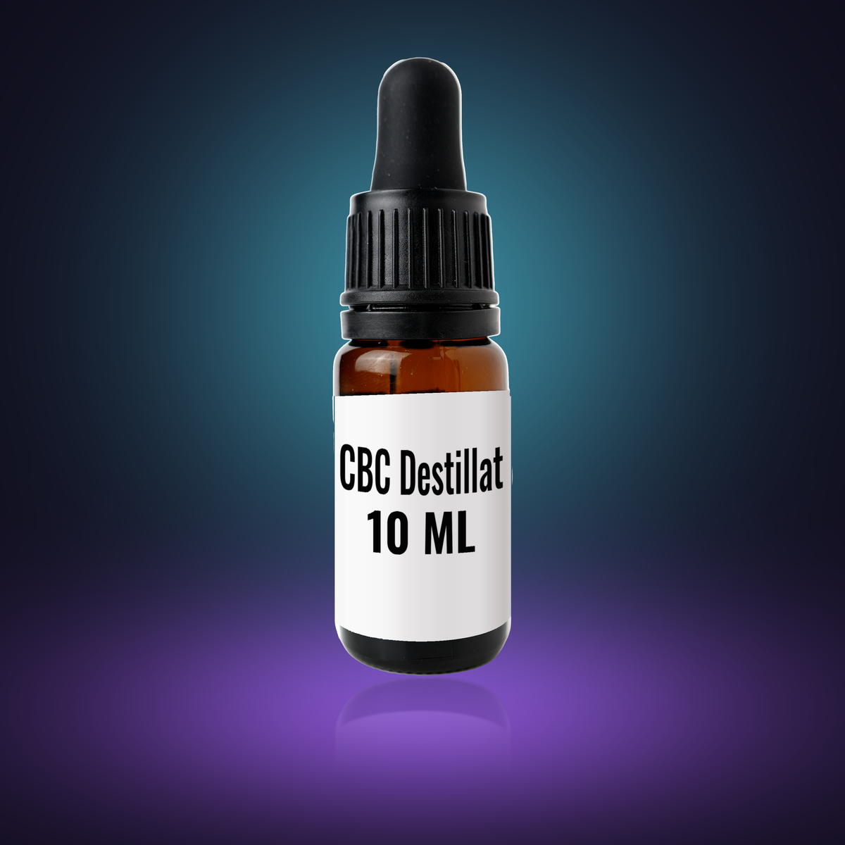 CBC destillat 10 ml i flaske med pipette