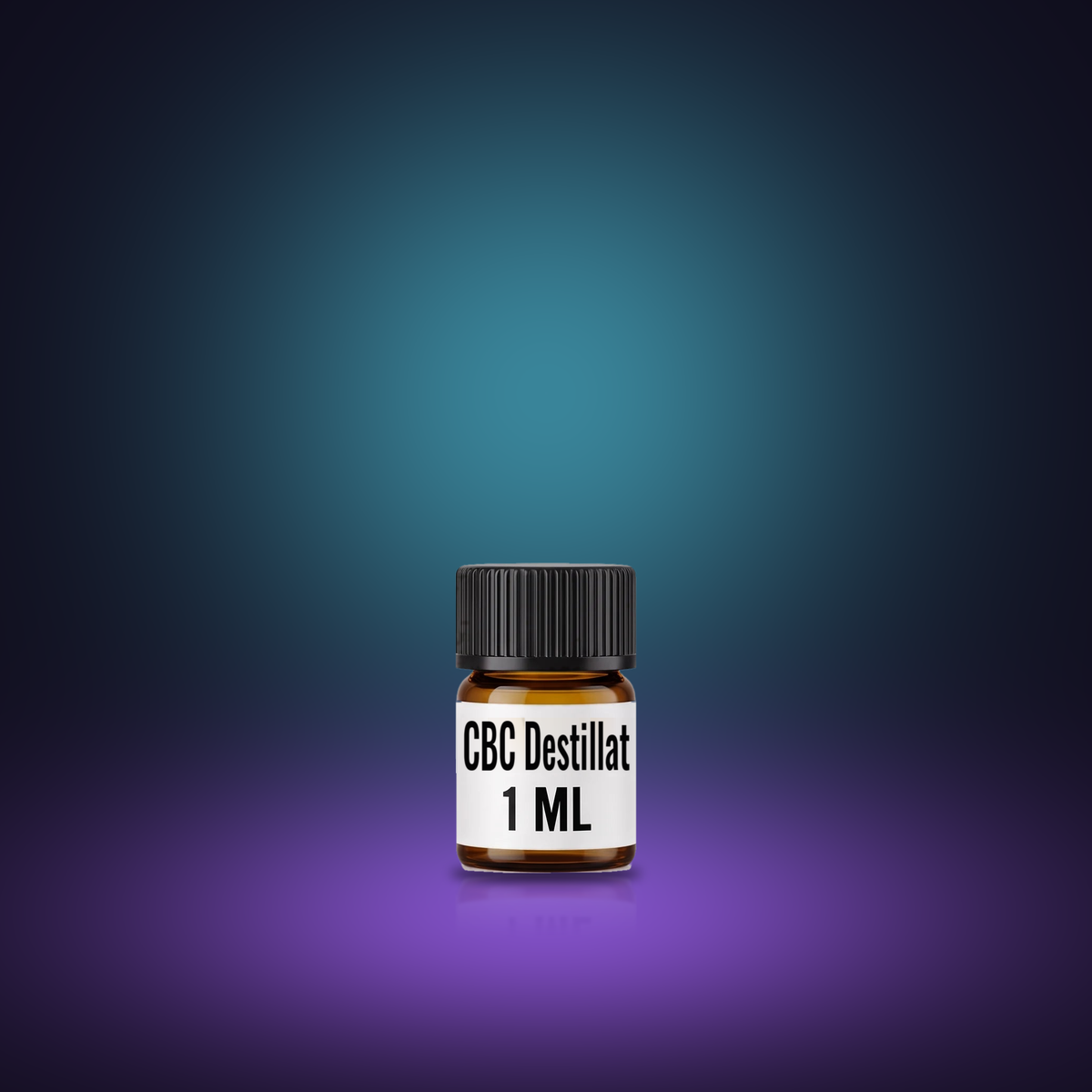 CBC destillat 1 ml – lys gylden olie