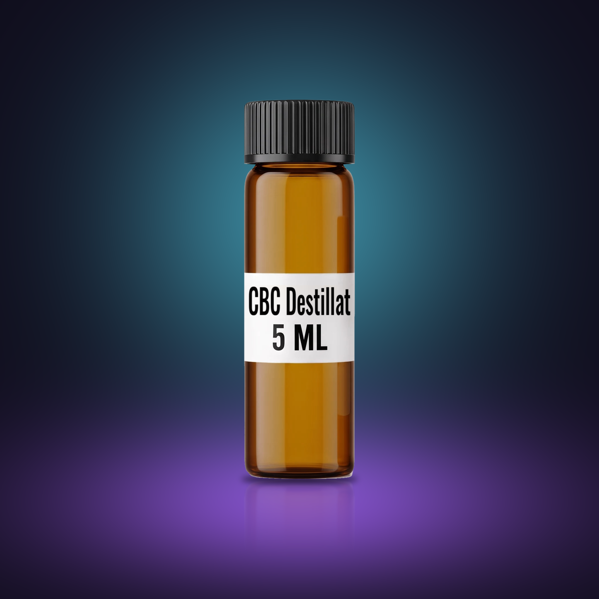 CBC destillat 5 ml – lys gylden olie