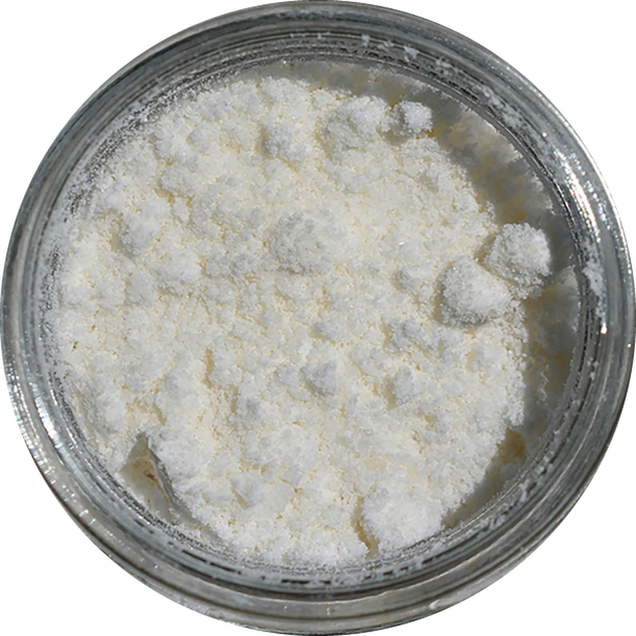 CBD isolat 99,7 % i glasbøtte