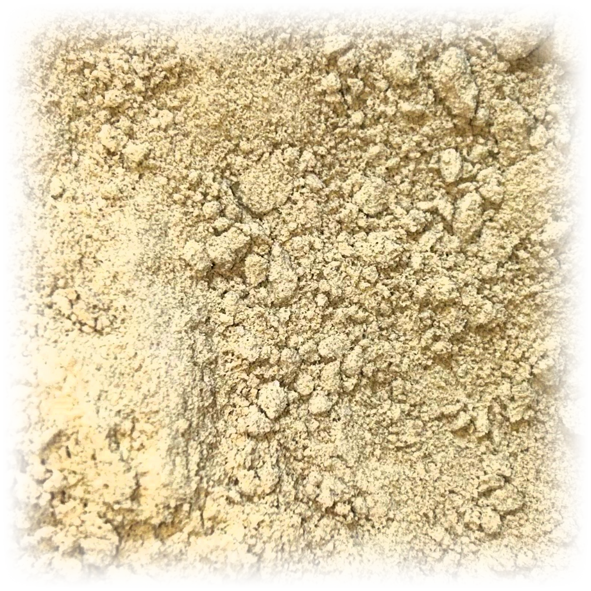 Frozen Runtz Drysift THC-A hash – makro af det fine drysift-pulver