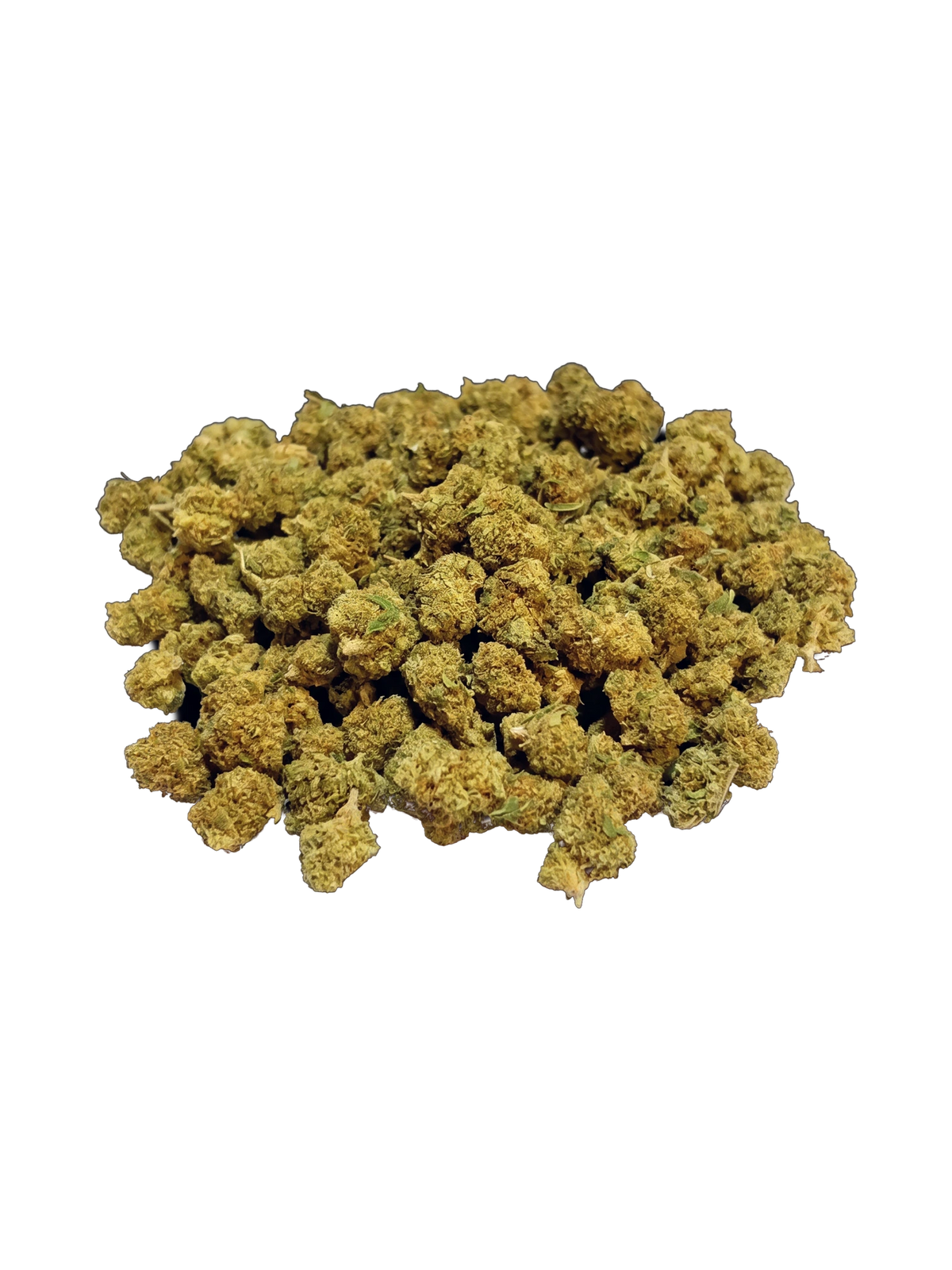Fruit Cake Popcorn CBD-blomst – bunke af små toppe set forfra