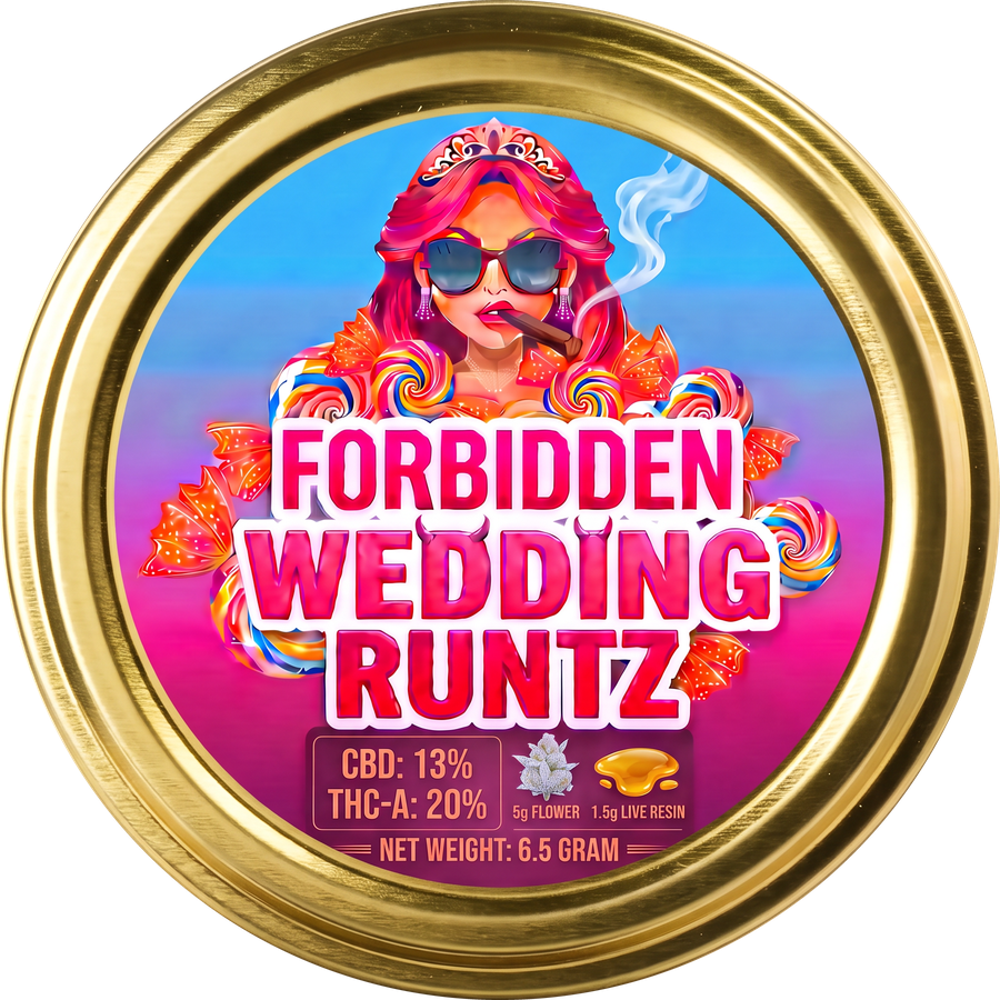 Forbidden Wedding Runtz 6,5 g bøtte – del af RUNTZ pakken