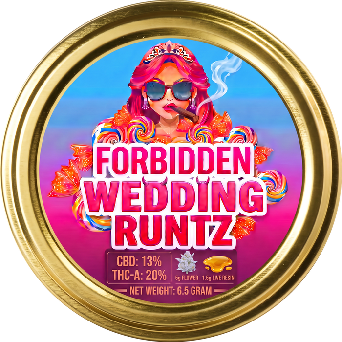 Forbidden Wedding Runtz 6,5 g bøtte – del af RUNTZ pakken